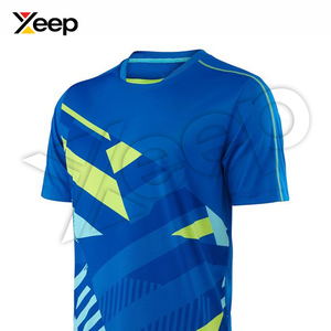 Maillot de football personnalisé pour homme XEEP XC-SU-37, polyester respirant de haute qualité, imprimé par transfert thermique, séchage rapide, classique et sportif - Product Image 2