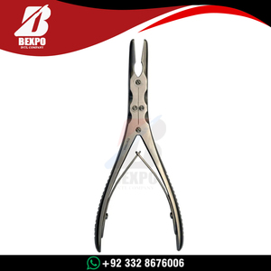 Pinza para huesos Beyer de la mejor calidad, diseño curvo, de acero inoxidable de alta resistencia, para cirugía. - Product Image 5