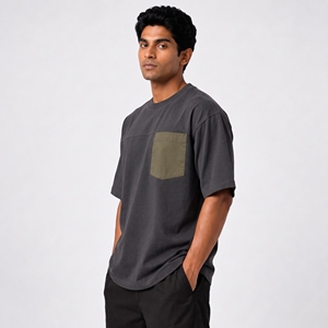 Meilleur T-shirt pour homme - Tissu tissé en polyester/coton écologique, imprimé tie-dye, design vierge, T-shirt personnalisé pour homme, qualité supérieure - Product Image 6