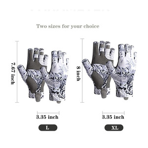 Los Mejores Guantes de Pesca Rabixo Sports Unisex con Logotipo Personalizado, Impermeables, de Cuero, Antideslizantes, con Cierre de Gancho y Bucle, para Todas las Estaciones, para Buceadores - Product Image 3