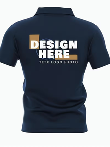 Reflective Trim Short Sleeve Contrast Panel Workwear Polo Shirt Men's & Women's Custom Work Polo Shirts Personalized Name/Text - Product Image 5