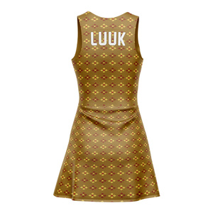 Uniforme de Falda sin Mangas de Alta Calidad para Tenis y Golf para Mujer, Ropa Deportiva Personalizada Sublimada para Equipos - Product Image 5