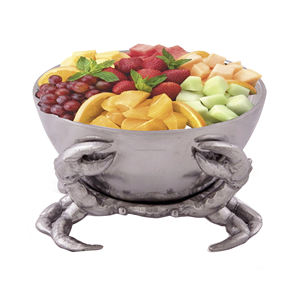 Cuenco de aluminio para servidor de condimentos de cangrejo, placa de 5,25 "de diámetro, 7" de diámetro, perfecto para todos los amantes del mar o el hogar de la playa - Product Image 2