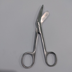 Ciseaux à pansements professionnels MEDIHEAL SURGICAL CORPORATION Classe I, finition Dall, instrument chirurgical en acier métallique - Product Image 6