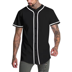 <b>Low</b> MOQ Light Weight Baseball Jersey Team Wear <b>Top</b> Selling Cheap Price Wholesale Baseball Jersey Made In Pakistan - Product Image 4