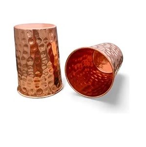 Mug Moscow Mule en cuivre avec revêtement en nickel – 16 oz, extérieur en cuivre pur, forme de baril classique avec poignée en laiton - Product Image 3