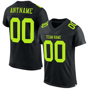 Maillot de football personnalisé par sublimation, style décontracté OEM, 100 % polyester polaire, nom et numéro de l'équipe imprimés - Product Image 3