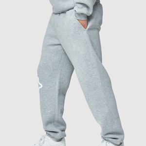 Most Selling Custom Logo Mens Gray Hooded <b>Tracksuit</b> <b>Set</b> With <b>Pink</b> Star Print Full Sleeve Casual Joggers Side Pockets Autumn Wear - Product Image 5
