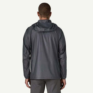 Custom Logo Men's Thin <b>Lightweight</b> Half Zip Windbreaker <b>Jacket</b> Waterproof Hooded Outdoor Sports <b>Running</b> Pullover Anorak Coat - Product Image 2