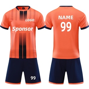 Camiseta de fútbol con nombre personalizado transpirable OEM poliéster uniforme de fútbol camiseta de fútbol, Argentina, Messi, uniforme de fútbol, nueva temporada - Product Image 1