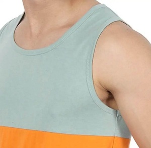 เสื้อกล้ามออกกำลังกายพรีเมียมสำหรับผู้ชาย เนื้อผ้าบางเบา ระบายอากาศได้ดี สวมใส่สบาย ดีไซน์ทันสมัย - Product Image 5