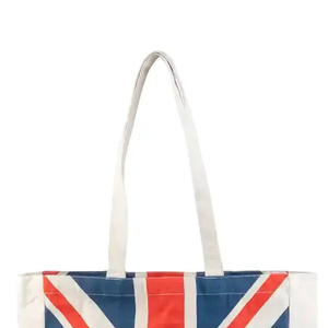 Custom Size <b>Bag</b> With Long Handles Large Printed Reusable And Hand Shoulder Shopping Grocery Gift For Sale - Product Image 5