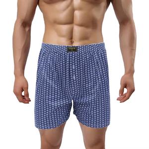 Calzoncillos Boxer de Verano para Hombre, Transpirables, Sueltos, Suaves, para el Hogar, con 100% Algodón/Poliéster - Product Image 1