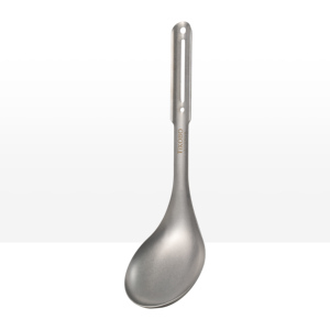 Cuchara para Sopa de Titanio Puro TiKOBO |   Cuchara Grande de 9.8cm |   Utensilios de Cocina Seguros, Resistentes al Óxido y al Moho - Product Image 1