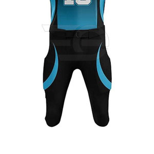 Uniforme de football américain pour athlètes occasionnels, tissu en polyester doux avec absorption de la transpiration pour des séances d'entraînement prolongées - Product Image 5