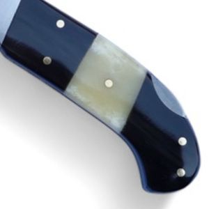 Professional Folding Knives Damascus Pattern <b>Steel</b> Blade Handmade Pocket Tool with Strong Handle for Hunting Camping <b>Outdoor</b> - Product Image 2