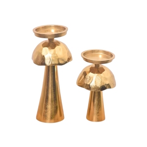 Vintage Bronze Cast Metal Pillar <b>Candle</b> Stand Set Amber Cylinder <b>Glass</b> <b>Hurricane</b> Lantern Home Decor - Product Image 5