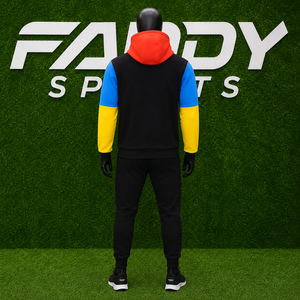 Sweat à capuche long et épais personnalisé pour homme, imperméable, color block, pour le ski et le snowboard, idéal pour les sports d'hiver et les activités de plein air - Product Image 3