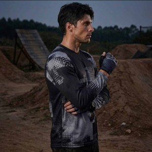 Vêtements de VTT à manches longues en gros, maillot de descente personnalisé, maillot de cyclisme pour hommes, maillot de motocross - Product Image 4