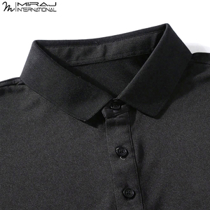 เสื้อโปโลแขนสั้นผู้ชายสไตล์ลำลองสำหรับคนเมือง สวมใส่สบาย น้ำหนักเบา ผลิตตามสั่งได้ รุ่นใหม่ล่าสุด ราคาขายส่ง - Product Image 5