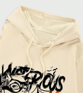 Sweat-shirt imprimé DTF sur mesure, 100 % coton molletonné, coupe ample et classique - Product Image 3