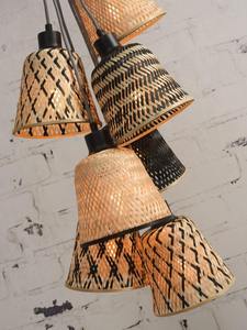 Abat-jour en bambou de haute qualité, couverture de lampe suspendue tissée naturellement, décoration intérieure, fabriqué au Vietnam par KingCraftViet - Product Image 2