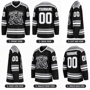 Kivotech Wholesale High Quality Latest Design Ice Hockey Jersey Custom Team Sport Wear 100% Polyester Sleeveless Cheap Price - Product Image 3