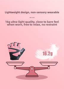 Guantes de Fitness para Entrenamiento en Gimnasio, Levantamiento de Pesas, Ejercicio, con Diseño Transpirable y Agarre Completo en la Palma - Product Image 6