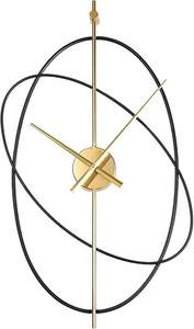 Premium Modern Metal Hanging <b>Wall</b> <b>Clock</b> Art Decor for Bedroom Living Room Office Home Birthday Ramadan Low Price - Product Image 4