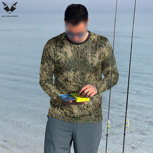 Chemise de pêche durable pour hommes à prix de gros, séchage rapide, manches longues, vêtement de performance léger pour la chasse et la pêche en extérieur - Product Image 6