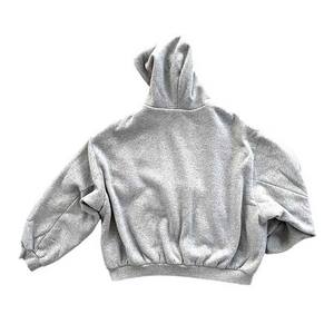 Sweat-shirt à capuche réversible personnalisé pour homme, pull double face en coton et polyester de qualité supérieure, streetwear décontracté, mode hiver - Product Image 2