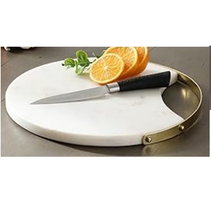 Planche à découper en marbre et bois pour la cuisine : l'accessoire indispensable pour le poisson et le fromage – un look fabuleux - Product Image 5