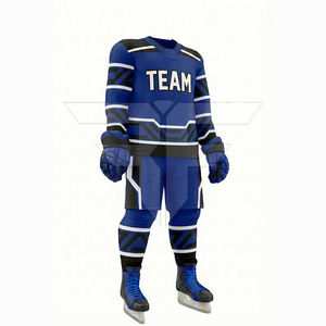 Uniforme de hockey sur glace à prix de gros, uniforme de hockey sur glace léger, vêtements d'entraînement, uniforme de hockey sur glace de qualité supérieure - Product Image 1