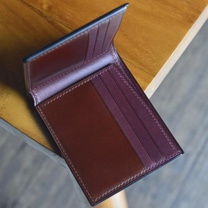 Portefeuilles pour hommes faits à la main de qualité supérieure, fins, minimalistes, avec blocage RFID, couleur/taille/logo personnalisés, OEM, export, fournisseur en gros de mode - Product Image 4