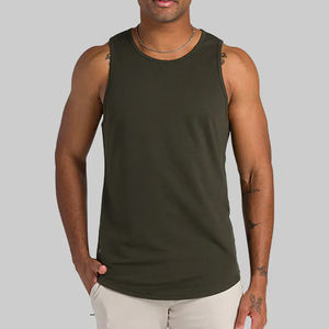 T2 INTERNATIONAL Camisetas sin Mangas Personalizadas con Logotipo para Gimnasio, Deportes, Entrenamientos, Playa, para Hombre, 100% Poliéster, Transpirables, Ecológicas, de Secado Rápido - Product Image 5