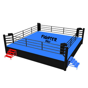 Boxing Ring Canvas <b>Ground</b> Cover Cotton Fabric Durable Training Surface Mat Professional Custom Size Design - Product Image 2