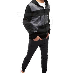 ชุดออกกำลังกายผู้ชายลำลองแบบสวมใส่สบาย มีซิป ชุดออกกำลังกายกลางแจ้ง ชุดฟิตเนส - Product Image 4