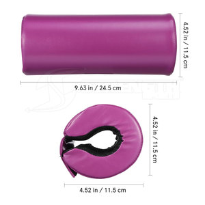 Almohadilla protectora gruesa para barra de pesas, cojín para entrenamiento de fuerza, diseñada para máxima comodidad - Product Image 2