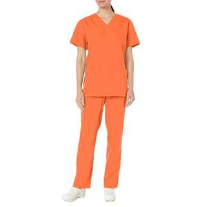 Nuevo Conjunto de Uniforme Médico Elástico Personalizado para Enfermeras de Hospital, Unisex, de Lona, Fabricado para Doctoras HS 2026 - Product Image 1