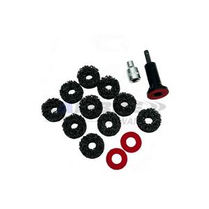 Kit de polissage et de nettoyage pour moyeu de roue et goujons TAIWAN CALIBRE 14 pièces, outil de réparation de carrosserie automobile - Product Image 1