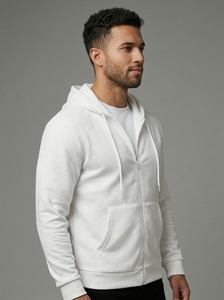 Sudadera con Capucha de Forro Polar para Hombre, Cómoda, Informal, Deportiva, Proveedor de Ropa al por Mayor - Product Image 4
