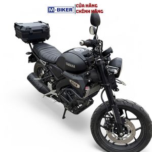 Portaequipajes Trasero con Respaldo para Pasajero (Diseño Clásico) para Motocicleta Yamaha XSR155 - Carga Ligera (500 kg) - 1 Año de Garantía | - Product Image 1