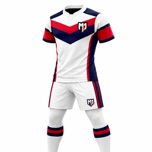 Wholesale Breathable Quick Dry Rugby Uniforms for <b>Schools</b> Leagues Lightweight Durable 100% Polyester Fabric for Comfort - Product Image 2