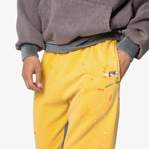 Pantalon de jogging fuselé en coton épais pour homme, style cargo ample et tendance, coupe mi-haute, collection 2026 - Product Image 5