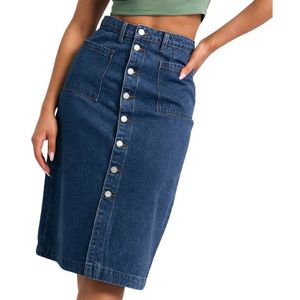 Wholesale Custom Mid Waist Straight Leg Eco-Friendly Breathable Summer Denim Overalls for Women with Custom Logo - Product Image 2