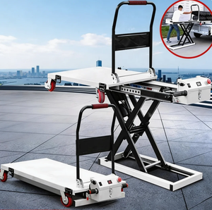 Chariot élévateur électrique de plateforme de manutention de marchandises en gros pour entrepôt - Product Image 1