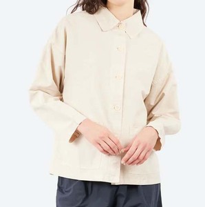 Chaqueta de Trabajo Informal de Lona con Logotipo Personalizado para Mujer, Cuello Camisero, Cierre de Cremallera, Estilo Trabajador Vintage, Resistente al Viento, de Secado Rápido - Product Image 2