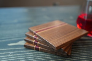 Luxury Wooden <b>Coaster</b> Touch Wooden <b>Coaster</b> <b>Set</b> Suitable For Premium Homes And Exclusive Decor Natural Color Customized Shape - Product Image 2