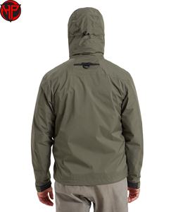 Chaqueta de Pesca Personalizada para Hombre, Invierno, Cordura, Cierre de Cremallera, Impermeable, Transpirable, Resistente al Viento, Informal, para Trabajo, Deportes al Aire Libre - Product Image 3