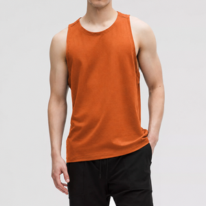 2026 New Summer Casual Fitness Wear Sleeveless Custom Made Men Gym <b>Stringer</b> <b>Vest</b> Front OEM Design O-Neck Quick Dry Breathable - Product Image 1